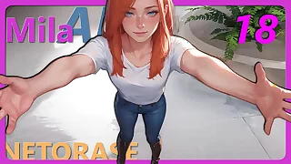 MILA AI #18 • Sexy, slim redhead needs some special treatment